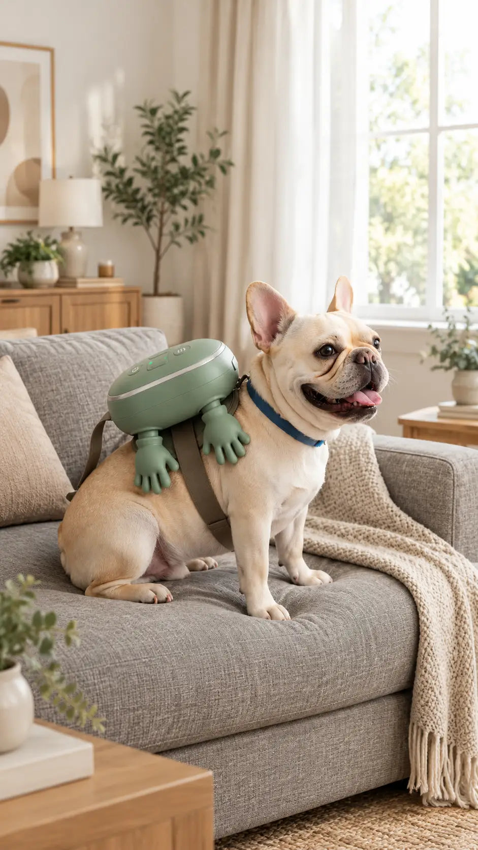 Dog Back Massager – Soothing Massage & Relaxation Device for Dogs 🐶✨